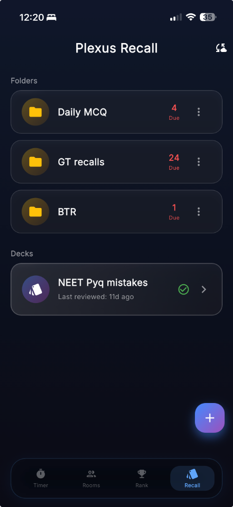 Active Recall